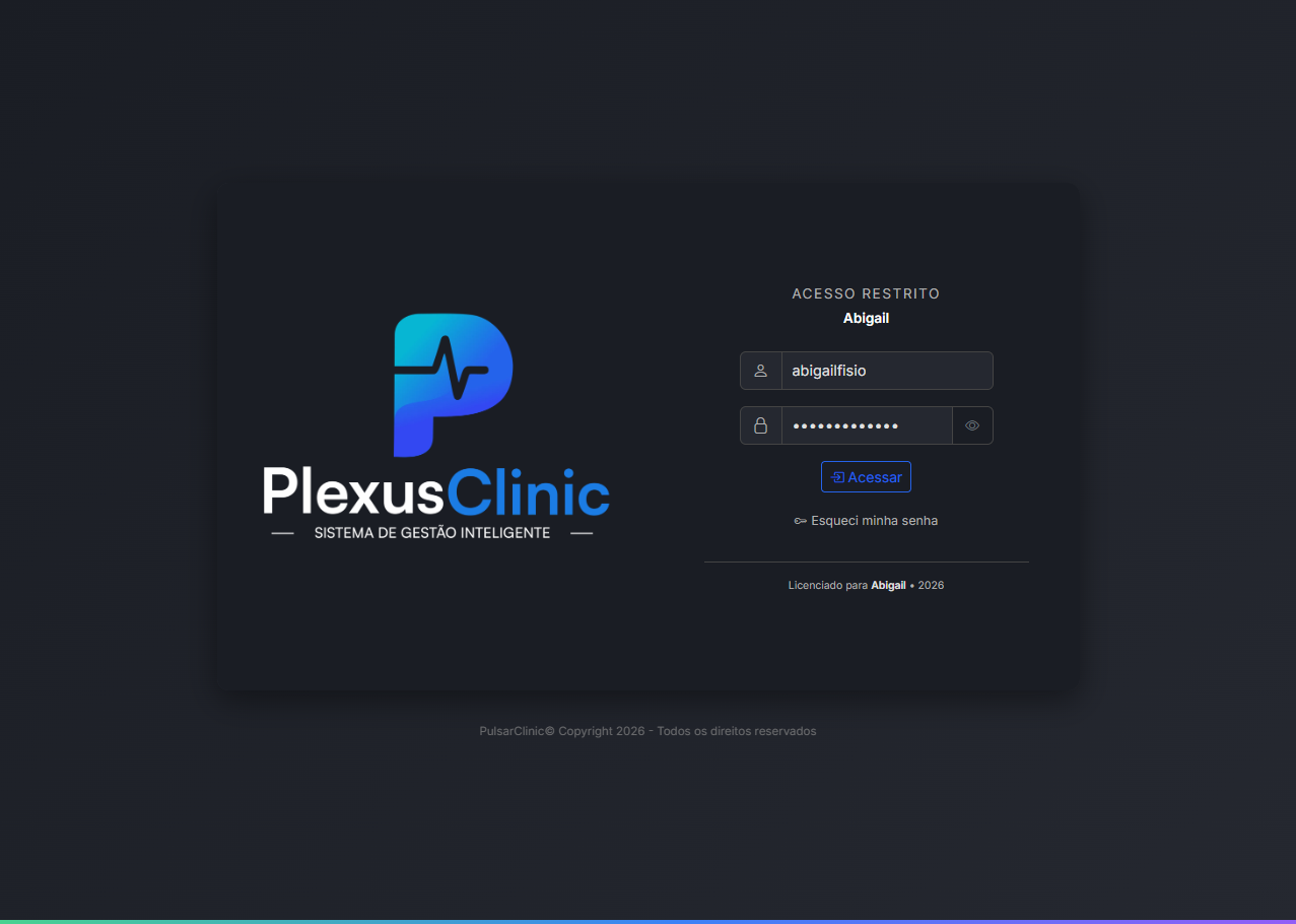 Login Clínica